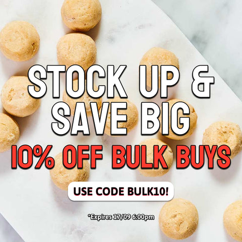 Stock Up & Save Big 10% OFF Bulk Buys! 🍪