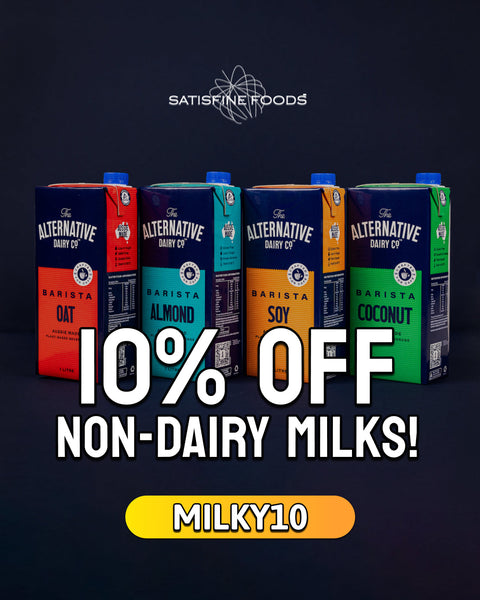 ENJOY 10% OFF NON - DAIRY MILK! 🥛