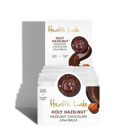 Health Lab - Gluten Free, Vegan & Dairy Free Holy Hazelnut Protein balls 40g x 12