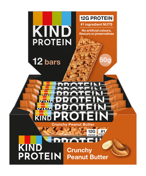 Kind Bars - Crunchy Peanut Butter Protein Bar 50g x 12