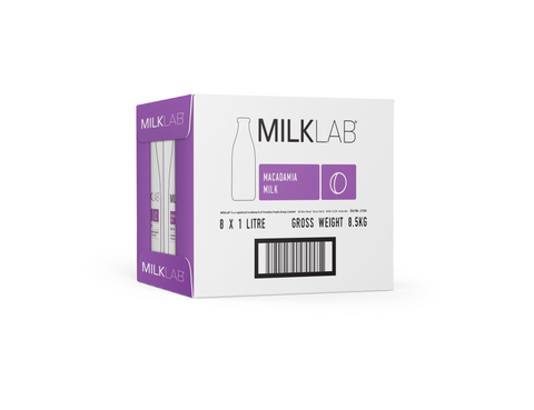 MilkLab - Macadamia Milk 1L x 8